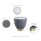 Manhattan Comfort Anderson Coffee Table and End Table 2.0 in Cream and Grey - Set of 2 2-AT01-CRGY - alternate 4